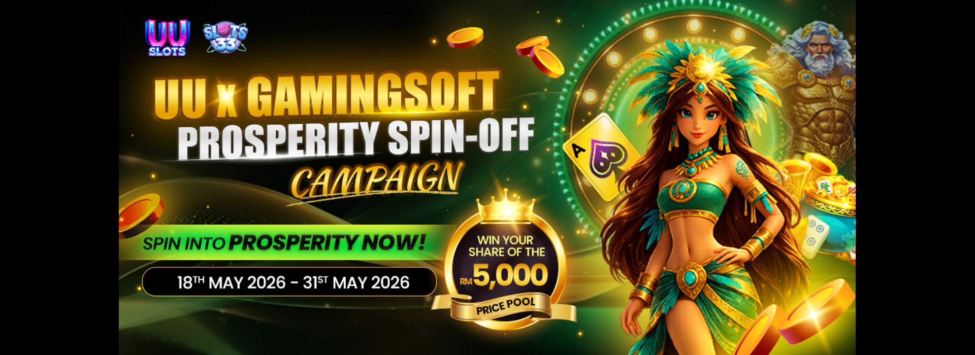 UU x Gamingsoft Prosperity Spin-Off Campaign